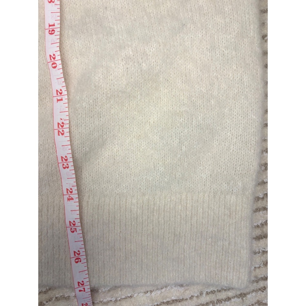 Banana Republic Factory Alpaca Fair Isle Shawl Collar Cardigan Sweater Womens XL - Picture 6 of 7